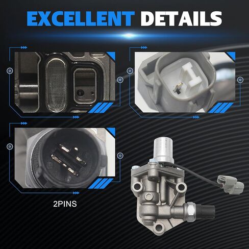 15810-PLR-A01 VTEC صمام الملف اللولبي لـ Acura EL 2001-2005 Honda Civic DX EX GX HX LX Reverb Si قيمة الحزمة 2001-2005 استبدال 916-707 in Saudi Arabia