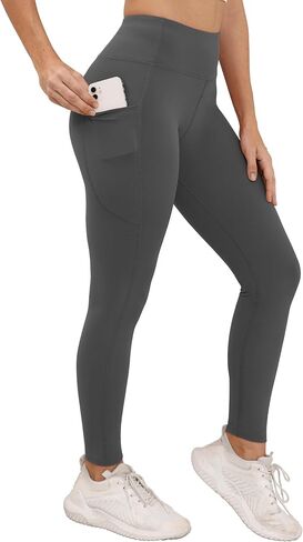 Leggings with Pockets for Women Buttery Soft Yoga Pants High Waist Tummy Control Workout Running Leggings in Saudi Arabia