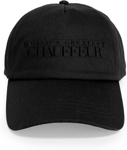 CafePress Worlds Greatest Chauffeur Adjustable Baseball Cap in Saudi Arabia