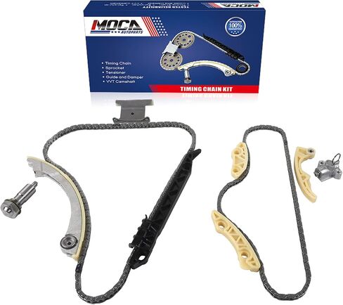 MOCA Timing Chain Kit Compatible with 09-10 for Chevrolet Cobalt 2.2L & 04 for Oldsmobile Alero 2.2L & 2009 for Saturn Aura 2.4L & 05 for Pontiac Sunfire 2.2L in Saudi Arabia