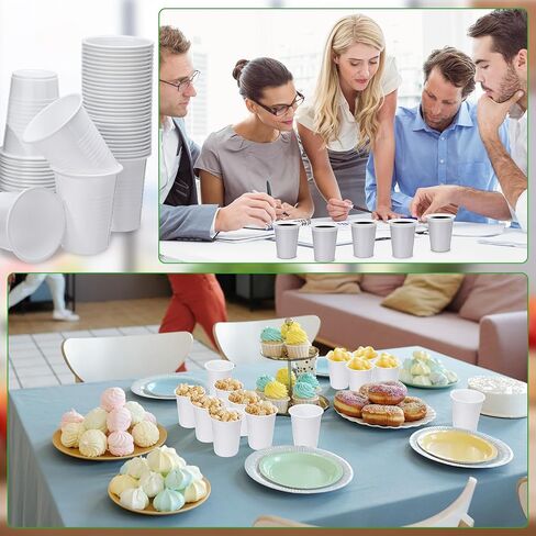 1000 Pcs 5 OZ/150 Ml Disposable Party Plastic Cups Assorted Colors Plastic Drinking Cups for Tasting, Parties, Picnic, BBQ, Wedding 10 Colors in Saudi Arabia