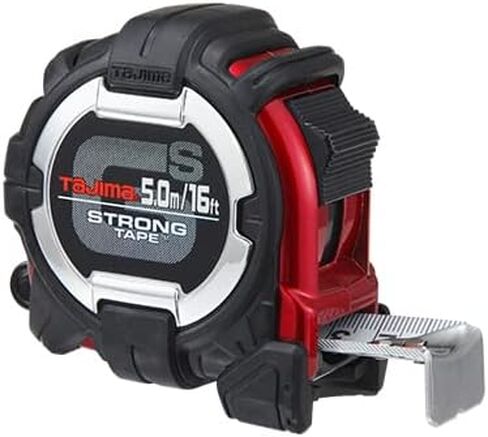 TAJIMA GS-Lock Tape Measure - 16ft x 1in Tape Measure with Compatible Clip & Hook - GS-C16BW in Kuwait