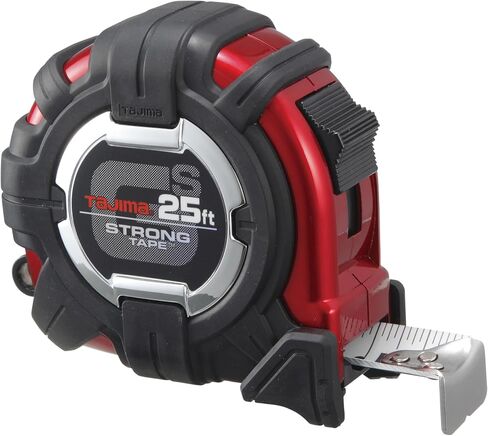 TAJIMA GS-Lock Tape Measure - 16ft x 1in Tape Measure with Compatible Clip & Hook - GS-C16BW in Kuwait