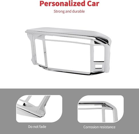 Linskip Dash Board Information Screen Trim Compatible with Ford F150 2021 2022 2023 2024 2025+, Air Vent Covers for 21+ F150 Interior Accessories Carbon Fiber Black in Saudi Arabia