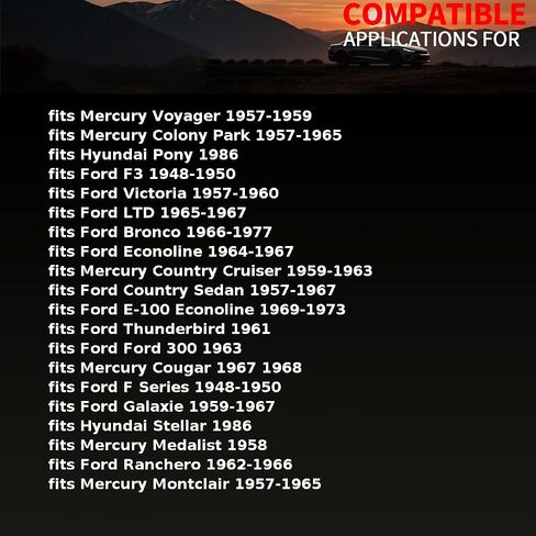 Manual Transmission Seal Rear fits Ford Bronco,Club,Custom 300,Country Sedan, Squire 1957 1958 1959 1960 1961 1962 1963 1964 1965 1966 1967 1968 1969 1970 1971 1972-1977 1x in Saudi Arabia
