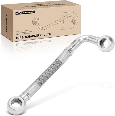 A-Premium Return Turbocharger Coolant Line Compatible with Ram 2500 3500 4500 5500 2011-2012 & Dodge Ram 2500 Ram 3500 2007-2010, Ram 4500 Ram 5500 2008-2010, 6.7L in Saudi Arabia