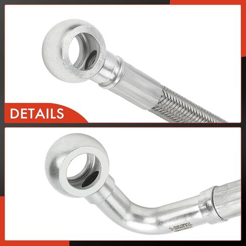 A-Premium Return Turbocharger Coolant Line Compatible with Ram 2500 3500 4500 5500 2011-2012 & Dodge Ram 2500 Ram 3500 2007-2010, Ram 4500 Ram 5500 2008-2010, 6.7L in Saudi Arabia