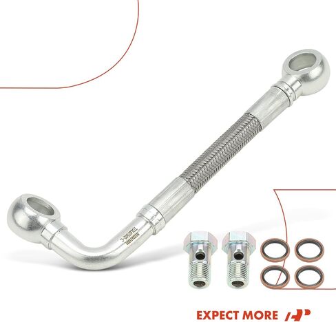 A-Premium Return Turbocharger Coolant Line Compatible with Ram 2500 3500 4500 5500 2011-2012 & Dodge Ram 2500 Ram 3500 2007-2010, Ram 4500 Ram 5500 2008-2010, 6.7L in Saudi Arabia