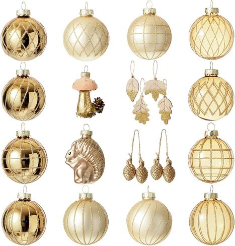 DN DECONATION 12PCS Fall Tree Decorations Felt Ornaments, Felt Pinecones Leaves Mini Pumpkins Ornament Set for Small Tree Thanksgiving Harvest Autumn Fall Hanging Decor in Saudi Arabia