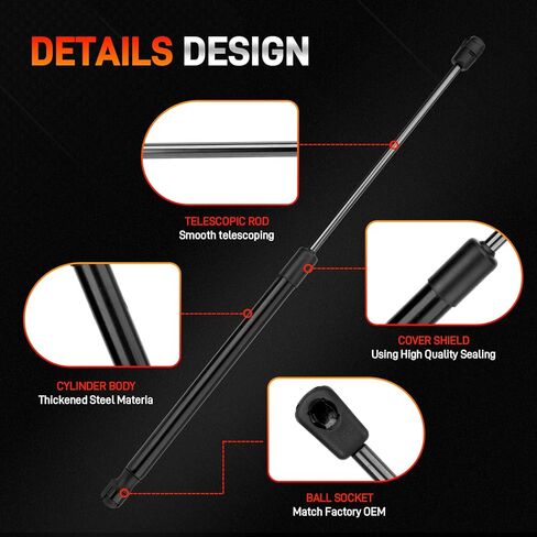2PCS Front Hood Lift Supports Shock Struts Compatible with 2002-2008 Dodge Ram 1500, Compatible with 2002-2010 Dodge Ram 2500 3500, Compatible with 2008-2010 Dodge Ram 4500 5500 Replace# 55276321AA in Saudi Arabia
