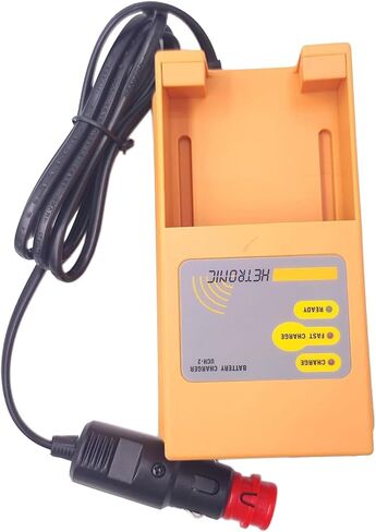 (عدد واحد) بطارية 68300900 3.6 فولت 2100 مللي أمبير في الساعة مع (عدد واحد) شاحن بطارية HETRONIC 68300900 24 فولت DC10 ~ 30 فولت UCH-2 شاحن تيار مستمر in Kuwait