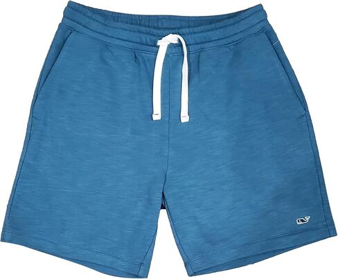 شورت رجالي من Vineyard Vines مقاس 7 بوصة من نسيج Jetty Slub (X-Large، أزرق مالارد) in Saudi Arabia