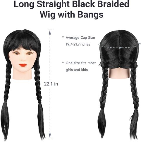 Black Costume Dress for Girls Cosplay Outfits Kids Halloween Party Dress with Accessories Family Party Dress in Saudi Arabia