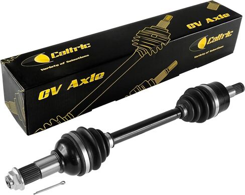 Caltric Front Left Right CV Joint Axle Compatible with Yamaha Kodiak 450 YFM45 4X4 EPS 2018 2019 2020 in Saudi Arabia