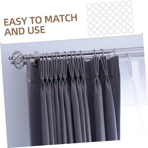 Ciieeo 100pcs Plastic Curtain for Roman Shades Blinds Crafts Hardware for Seamless Home Decor Integration in Saudi Arabia