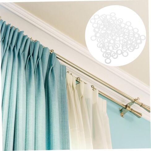 Ciieeo 100pcs Plastic Curtain for Roman Shades Blinds Crafts Hardware for Seamless Home Decor Integration in Saudi Arabia