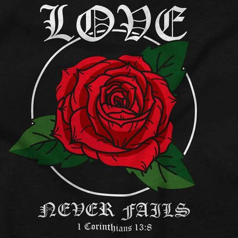 الحب الحضري الرائع لا يفشل أبدًا الورود Crewneck تي شيرت صبي فتاة in Saudi Arabia