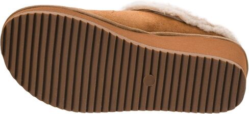 Corkys Footwear Women's Easy Going 2.5-Inch Closed-Toe Wedge Sandal with Plush Fur Lining, Comfort EVA Insole for All-Day Wear, And A Trendy and Versatile Design in Saudi Arabia