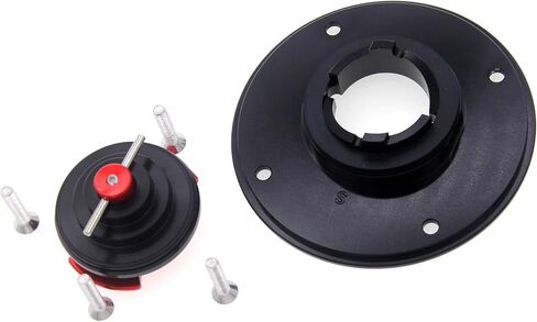 غطاء غطاء خزان الوقود بدون مفتاح لسوزوكي هايابوسا GSXR 1300 1999-2007، SV650/SV650S 1992-2002، GSXR600 1997-2003، GSXR750 1996-2003، GSF1200 Bandit 1200 2001-2004 (أحمر) in Kuwait