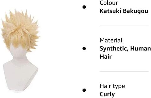 ZGNGLIZ Anime Ochako Uraraka Cosplay Wig for My Hero Academia with Free Wig Cap in Saudi Arabia
