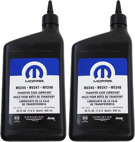 Chrysler 5016796AC Lubricant-TRANSFERCASE, 32. Fluid_Ounces, 1 Quart , Black in Saudi Arabia