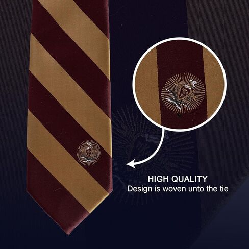 Desert Cactus Pi Kappa Alpha Tie Fraternity 100% بوليستر مع شعار مرخص رسميًا (النمط A) in Saudi Arabia