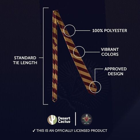 Desert Cactus Pi Kappa Alpha Tie Fraternity 100% بوليستر مع شعار مرخص رسميًا (النمط A) in Saudi Arabia