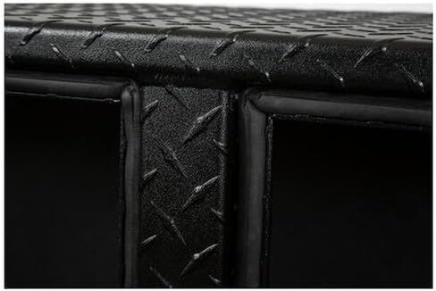 منتجات المشترين صندوق شاحنة من الألومنيوم، مقاس 18 × 16 × 96 بوصة، أسود مطفي، 1722568 in Saudi Arabia