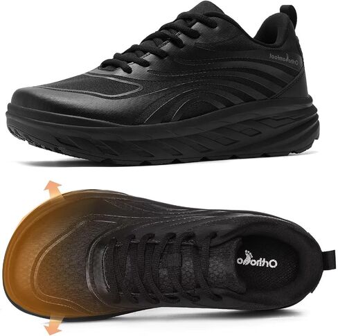 Women's Orthopedic Diabetic Wide Running Shoes: Comfortable Casual Arch Support Plantar Fasciitis Sports Sneakers in Saudi Arabia
