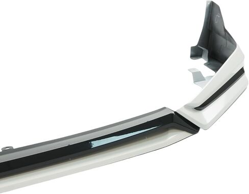 الشفة الأمامية 4 قطع متوافقة مع Honda Civic Sedan Hatch 2022-2024 Yofer V3 Style Winglet Front Bumper Lip Splitter (أبيض) in Kuwait