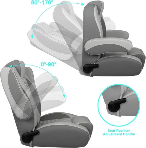 إكسسوارات الزعيم عالية الظهر الفاخرة مستلق كرسي الكابتن العائم دلو مقعد القارب مقعد اليخت مع مساند للذراعين in Kuwait