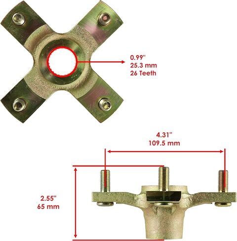 محور العجلة الخلفية اليسرى واليمنى من كالتريك متوافق مع سوزوكي كواد سبورت Z400 LTZ400 2003-2008/64110-07G10-019 in Saudi Arabia