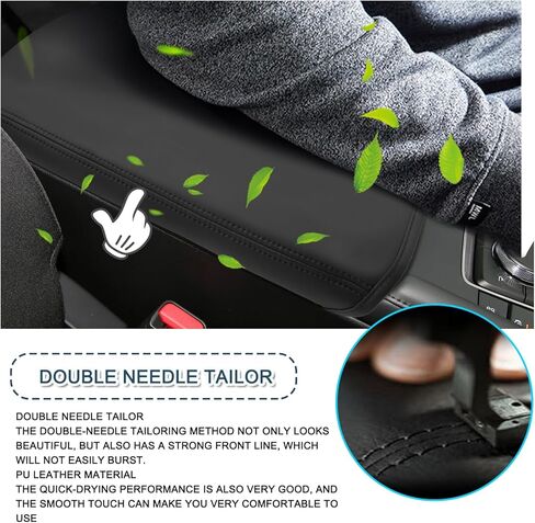 Ruiya Armrest Cover for 2023 Chevy Colorado 2024 Center Console Cover Chevy Colorado 2023+ Accessories Thicken Soft Comfy Auto Armrest Cover Compatible with 2023 2024 Chevy Colorado in Kuwait