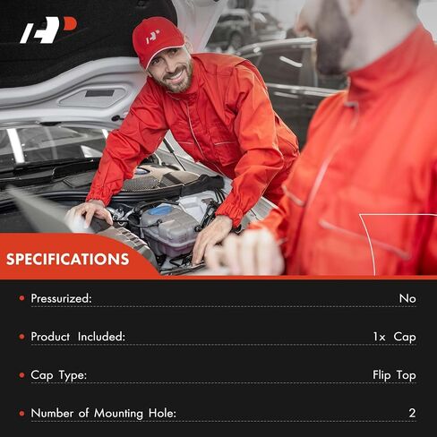 خزان خزان استرداد تدفق سائل تبريد المحرك A-Premium [مع غطاء] متوافق مع Mini Cooper 2002-2008 L4 1.6L، استبدال # 17107515485 in Saudi Arabia