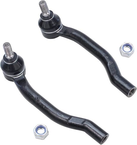 Detroit Axle - Front 3pc Rack and Pinion Kit for 03-06 Acura MDX, 1 Power Steering Rack and Pinion Assembly 2 Outer Tie Rod Ends 2003 2004 2005 2006 Replacement in Saudi Arabia