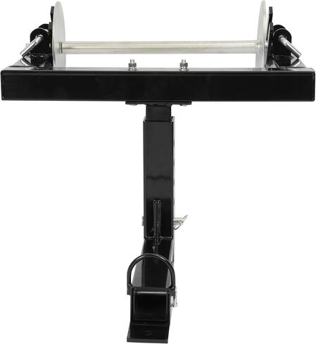 Hitch Mount Barbed Wire Unroller w/2" Receiver Hitch Trucks/ATV Bolt On Black+Silvery Wire Spreader Steel Powder Coated+Galvanized in Saudi Arabia