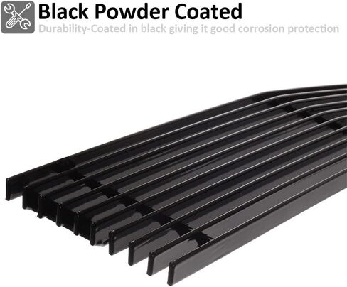 Chrome Grill fits 2015 16 17 18 19 Chevy Silverado 2500HD 3500HD Lower Bumper Grille Insert Solid Aluminum Polished (Polished 1pc) in Saudi Arabia