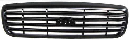 For Ford Crown Victoria Grille Assembly 1998-2011 | Painted Black Shell & Insert | w/Police | Plastic | FO1200379 | XW7Z8200AAA in Saudi Arabia