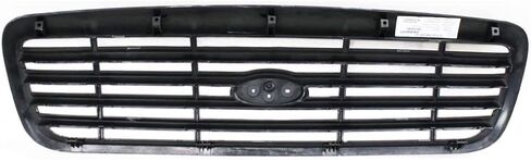 For Ford Crown Victoria Grille Assembly 1998-2011 | Painted Black Shell & Insert | w/Police | Plastic | FO1200379 | XW7Z8200AAA in Saudi Arabia