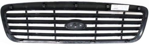 For Ford Crown Victoria Grille Assembly 1998-2011 | Painted Black Shell & Insert | w/Police | Plastic | FO1200379 | XW7Z8200AAA in Saudi Arabia