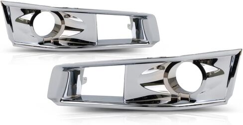 For Cadillac CTS Fog Light Cover 2008-2015 Driver and Passenger Side Pair/Set | Chrome | w/HID Headlights | DOT/SAE Compliance | GM1038112 + GM1039112 | 15904574 + 15904575 in Saudi Arabia