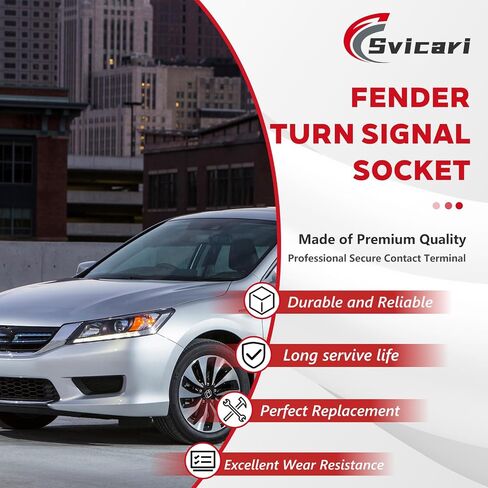 مقبس ضوء إشارة الانعطاف مع حزام سلكي ومصباح LED لسيارة Honda CR-V Acura لـ Acura NSX RDX RL TL المصباح DRL موصل استبدال #33304-S5A-003 قطعتان in Saudi Arabia