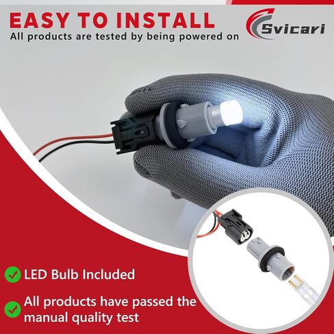 مقبس ضوء إشارة الانعطاف مع حزام سلكي ومصباح LED لسيارة Honda CR-V Acura لـ Acura NSX RDX RL TL المصباح DRL موصل استبدال #33304-S5A-003 قطعتان in Saudi Arabia