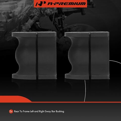 A-Premium 2 × مجموعة جلبة قضيب التأرجح من الخلف إلى الإطار، متوافقة مع Honda CR-V CRV 2002 2003 2004 in Saudi Arabia