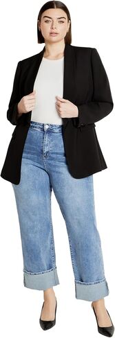 City Chic Women's Jacket-Belted Yasmine in Saudi Arabia