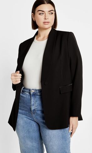 City Chic Women's Jacket-Belted Yasmine in Saudi Arabia