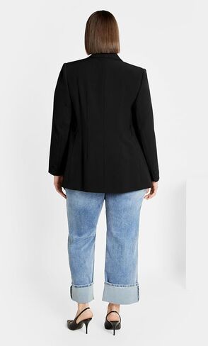 City Chic Women's Jacket-Belted Yasmine in Saudi Arabia