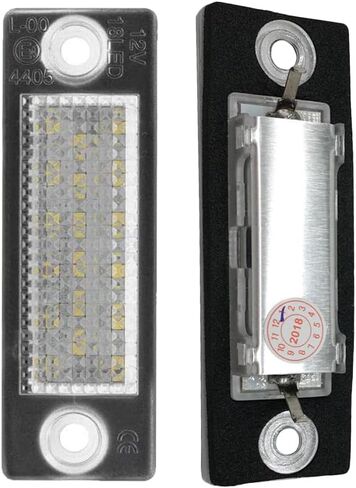 18-LEDs License Plate Light Tag Lamp, License Plate Lamp Tail Light Clear Lens, 2005-2010 Compatible with Volkswagen Compatible with VW Compatible with Jetta in Saudi Arabia