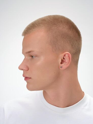 Titanium Ball Earrings Studs Hypoallergenic Skin Friendly Jewelry for Men or Women in Saudi Arabia