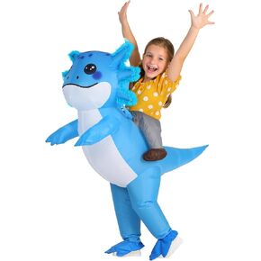 زي قنفذ البحر القابل للنفخ للأطفال - أزياء الهالوين المضحكة للفتيات والفتيان، ملابس ركوب قابلة للنفخ للحفلات والحفلات التنكرية in Kuwait